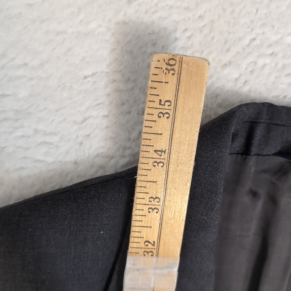 Brooks Brothers Blazer Men's 46 L Dark Gray Wool Brooksease 2 Button Stretch - Picture 3 of 8